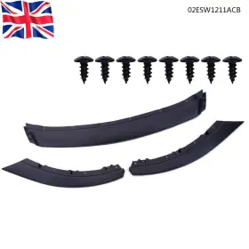 V-02esw1211acb Ylwspeed20 Fit For 2013-2014 Ford Mustang Front Bumper Lip Chin Spoiler Carbon Fiber Look