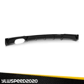 Ylwspeed20 Yl110401 Rear Bumper Diffuser Lip Gloss Black Fits 2012-2019 Bmw 3 Series F30 F31 M Sport