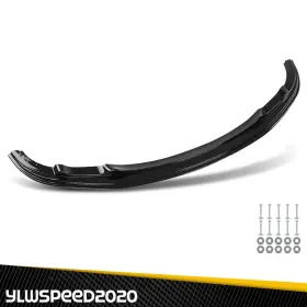 Yl2025092906 Ylwspeed20 Front Bumper Lip Splitter Gloss Blk Fits Bmw 3 Series E92 E93 Lci 10-14 M Sport