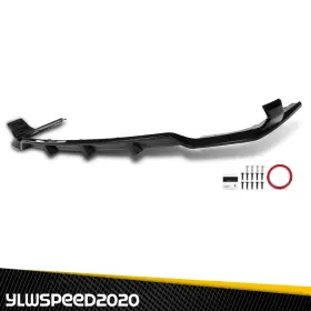 Yl2025101301 Ylwspeed20 Rear Bumper Diffuser Kit Fits 19-25 Bmw X7 G07 M50 M Sport Gloss Black Gt Style
