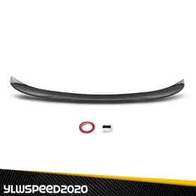 Yl2025101302 Ylwspeed20 Fit For 2011-17 Bmw F10 5 Series Rear Trunk Spoiler Wing Carbon Fiber Style Psm