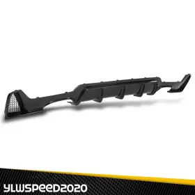 Yl2025103003 Ylwspeed20 Rear Diffuser Lip Carbon Fiber Look Fits 2014-20 Bmw F32 420i 428i 435i M Sport