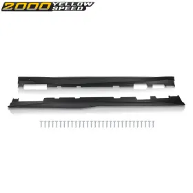 Ylw163423 Ylwspeed2000 Fit For 16-23 Chevy Camaro Rs 6th Side Skirts Extension Rocker Panels Zl1 Style