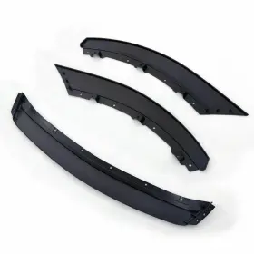 Ylw1905 Ylwspeed2000 Fit For 13-14 Ford Mustang R Style Carbon Fiber Look Bumper Lip Chin Spoiler Set