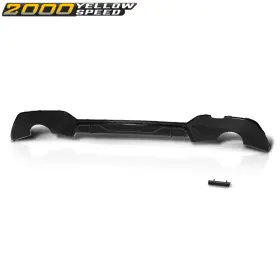 Ylw587524 Ylwspeed2000 Fit For 2019-2020 Bmw 3 Series G20 M Style Glossy Black Rear Bumper Diffuser
