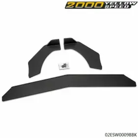 Ylw589164 Ylwspeed2000 Fit For Gmc Honda Civic Bmw Benz Kit Universal Front Bumper Lip Chin Spoiler Usa