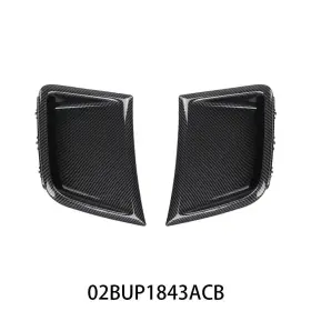 Ylw693032 Ylwspeed2000 2pcs Carbon Fiber Front Bumper Side Air Vents Fit For 2008-2014 Subaru Wrx Sti