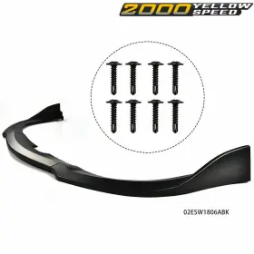 Ylw856998 Ylwspeed2000 Front Bumper Lip Splitter Sset Fit For 2006-2007 Subaru Impreza Wrx Sti Cs2