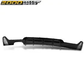 Ylw896520 Ylwspeed2000 Fit For 2014-2020 Bmw 4-series F32 F33 F36 Rear Bumper Lip Diffuser Gloss Black
