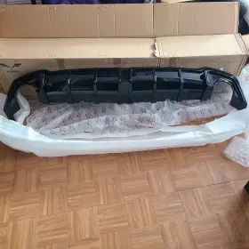 V2gloss Yofer Design 11th 4 22-25 Honda Civic Sedan Black Led Rear Diffuser Corner Spats Lighs