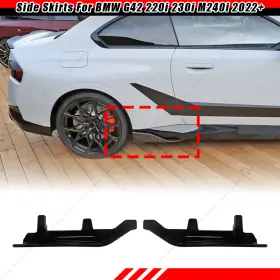 Ztt012073-gb Ztt For Bmw G42 220i 230i M240i M Sport 2022-2026 Gloss Blk Side Skirt Extension Lip