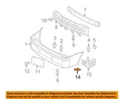 Chrysler Oem 93-23 300 Rear Bumper Components-lower Bracket Rivet 6500859 New. Price: $18.23.