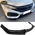 Fits 17-21 Civic Si 5DR Hatchback Front Bumper Lip Spoiler 3PCS Gloss Black New. Price: $59.89.