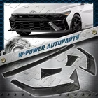 Carbon Painted For 2024-2026 Hyundai Elantra N-line Front Bumper Lip Spoiler New. Price: $124.41.