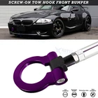 Purple Cnc Euro Racing Style Tow Hook For Bmw 1 3 Series X5 X6 Mini Cooper R55 New. Price: $17.99.
