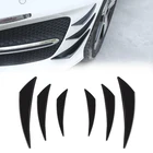 6PCS Universal Front Bumper Canards Glossy Black New. Price: $18.59.