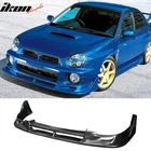 Fits 02-03 Subaru Impreza Wrx Sti Sedan Cw Front Bumper Lip Spoiler Kit New. Price: $189.99.