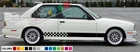 Side Stripe Kit For Bmw M3 E30 1986 1988 1989 1990 1991 1992 Spoiler Mirror Lip New. Price: $73.00.