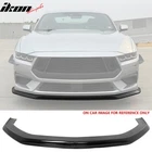 Fits 24-26 Ford Mustang Ecoboost& Gt Ikon Style Front Bumper Lip Gloss Black Abs New. Price: $125.99.