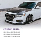 Yf Style Front Bumper Lip Splitter Kit Gloss Black For 2018- Honda Accord 4DR New. Price: $67.90.