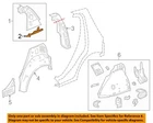 Gm Oem 12-20 Sonic Quarter Panel Inner Structure-upper Baffle 95470365 New. Price: $32.36.