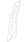 Genuine Honda Pillar Center (inner) 64220-S5A-300ZZ New. Price: $38.50.