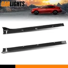 Fit For 2016-21 Honda Civic Sedan Type-r Style Side Skirt Extension Carbon Look New. Price: $130.77.