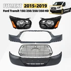 2015-2019 Ford TRANSIT-150 Front Bumper Cover Grill W/ Halogen Headlight Kit New. Price: $399.00.