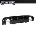 Rear Bumper Lip Diffuser Splitter Spoiler Gloss Black Fit For 16-21 Honda Civic New. Price: $46.99.