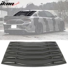 Fits 11-23 Dodge Charger Ikon Style Rear Window Louver Unpainted Black New. Price: $239.99.
