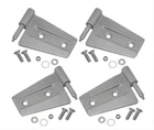 Kentrol 40575 Door Hinges Ss Natural Sandblasted Fits Jeep Set Of New. Price: $229.99.