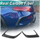 For Benz W205 C205 C63 Amg 2DOOR 2015-21 Real Carbon Rear Bumper Splitters Fins New. Price: $126.34.