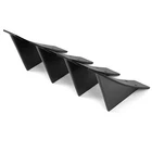 Rear Bumper Diffuser Shark Fin Spoiler Lip Splitter Glossy Universal Black 4 Pcs New. Price: $7.80.