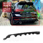 For Vw Golf MK7.5 Gti 18-2021 Tcr Style Matte Blk Rear Bumper Shark Fin Diffuser New. Price: $145.99.