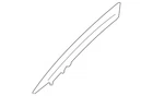 Genuine Nissan Body A-pillar Trim Panel 76912-EZ26A New. Price: $183.20.