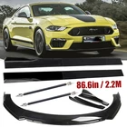 Front Bumper Lip Spoiler Splitter Body Kit+ Side Skirt Ford Mustang New. Price: $149.99.