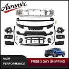 Front Bumper Cover Complete Kit Fits 2024-2025 Ford F150 W/ Sensor Holes Chrome New. Price: $869.00.