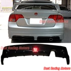 For 2006-2011 Honda Civic 4DR Mu-gen Rr Style Rear Bumper Lip (abs) New. Price: $216.30.