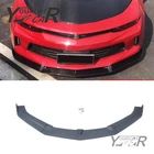 Front Bumper Lip Spoiler For 2016-2018 Chevrolet Camaro Splitter Matte Black Abs New. Price: $59.00.