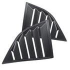 Fits 2008-2020 Dodge Challenger Side Window Louvers Cover Matte Black 2PC New. Price: $38.99.