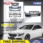 Front Bumper Kit Convert 2015-2021 Mercedes Benz W205 Class To C63 Amg-style New. Price: $416.05.