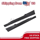 2PCS Side Skirts Extension Panels Fits 2007-2013 Bmw E92 E93 3-SERIES M3 Style New. Price: $155.99.
