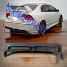 For Honda Civic Dx Lxs Ex-l Si 06-11 Mugen Bumper Rear Lip Diffuser New. Price: $170.00.
