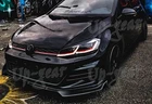 For 14-20 Volkswagen Golf Gti MK7 Painted Black Front Bumper Lip Body Spoiler New. Price: $53.50.