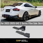 Fits 22-25 Bmw Series 230I M240I G42 Side Skirt Splitter Set Under Skit New. Price: $249.99.