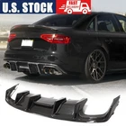 Fits Audi A4 S-line S4 B8.5 2013-16 Rear Bumper Diffuser Lip Spoiler Real Carbon New. Price: $378.10.