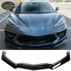 Fits 20-25 Corvette C8 5VM Style Front Bumper Lip Spoiler 5PCS Abs Gloss Black New. Price: $88.99.