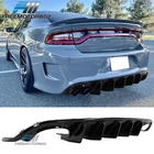 Fits 15-23 Dodge Charger Ikon V1 Gloss Black Quad Exhaust Rear Diffuser Lip 2PCS New. Price: $115.99.