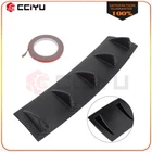 23"X6" Carbon Fiber Look Rear Lower Bumper Lip Diffuser Shark Fin Spoiler New. Price: $30.49.
