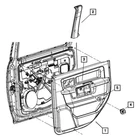 For Ram 1500 Classic 2019-2024 1GQ53BD1AC Left Door Pillar Post Trim Set New. Price: $72.48.